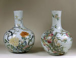 Vase with chrysanthemums