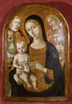 Madonna and Child with St. Jerome, St. Sebastian, and Angels